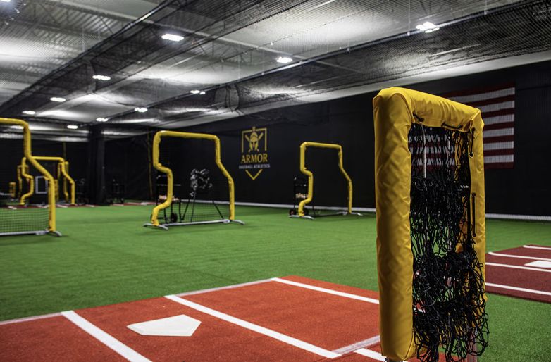 Indoor turf cage