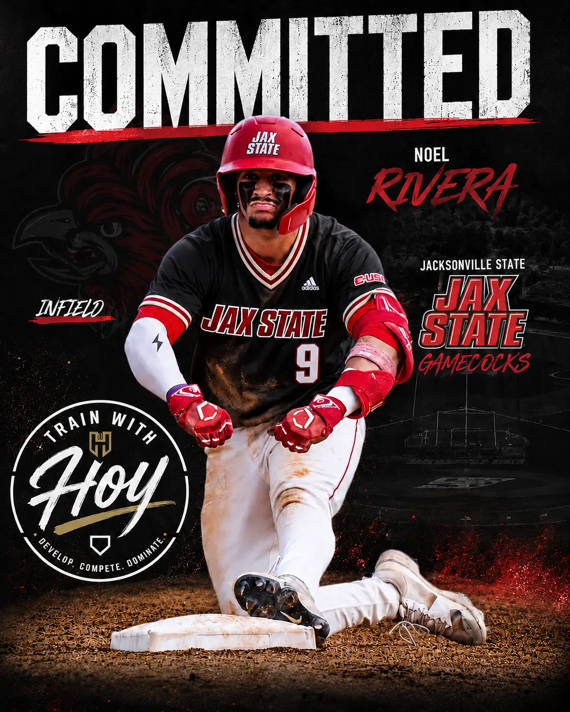 Noel Rivera commits to Jacksonville State
