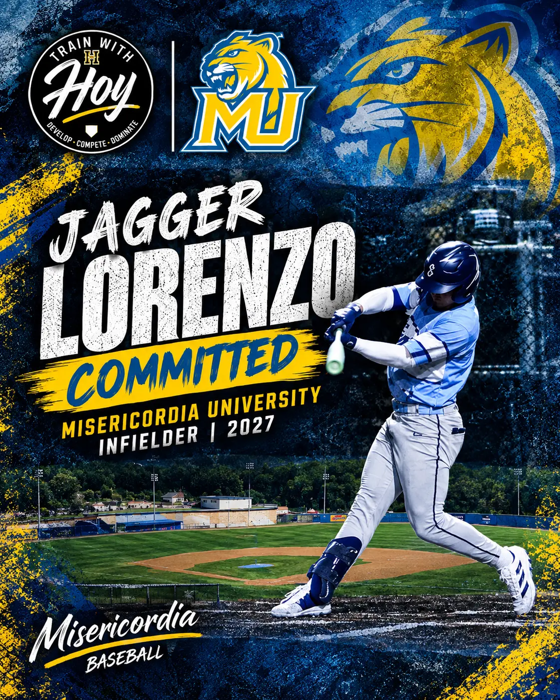 Jagger Lorenzo commits to Misericordia University